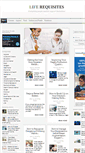 Mobile Screenshot of liferequisites.com